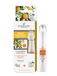 FLOS-LEK SERUM POD OCZY ZE ŚWIETLIKIEM I WITAMINĄ C 15ML