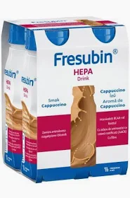 FRESUBIN HEPA DRINK, CAPPUCCINO 4 X 200ML