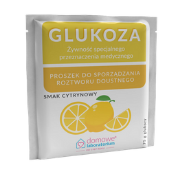 GLUKOZA O SMAKU CYTYNOWYM 75G (HYDREX)