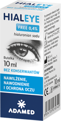 HIALEYE FREE 0,4% KROPLE DO OCZU 10ML