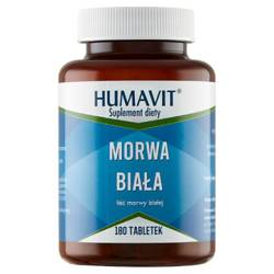 HUMAVIT MORWA BIAŁA 180TABLETEK