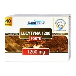 LECYTYNA 1200 FORTE NATURKAPS  40 KAPSUŁEK