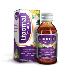 LIPOMAL MULTI 6+ PŁYN 120ML