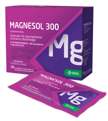 MAGNESOL 300, magnez, 20SASZETEK