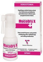 MUCODRY X AEROZOL DO JAMY USTNEJ 20ML, AUREA PHARMA