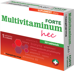 MULTIVITAMINUM HEC FORTE 30TABLETEK