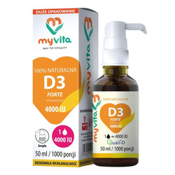 MYVITA WITAMINA D3 FORTE 4000IU 50ML