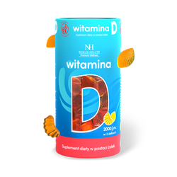 NOBLE HEALTH WITAMINA D ŻELKI 180G