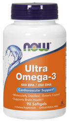 NOW FOODS ULTRA OMEGA-3 90KAPSUŁEK