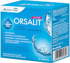 ORSALIT NUTRIS SMAK MALINOWO-JAGODOWY 10SASZETEK