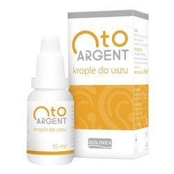 OTOARGENT KROPLE DO USZU 15ML