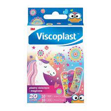 PLASTRY DZIECIĘCE MAGICZNE 20SZTUK (VISCOPLAST)