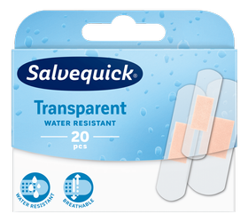 PLASTRY SALVEQUICK TRANSPARENT 20SZTUK 