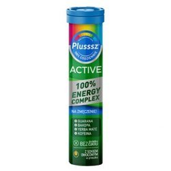 PLUSSSZ ACTIVE 100% ENERGY COMPLEX 20TABLETEK MUSUJĄCYCH