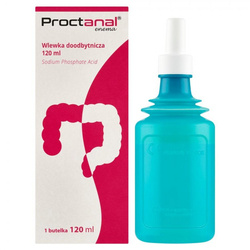 PROCTANAL ENEMA WLEWKA DOODBYTNICZA 120ML