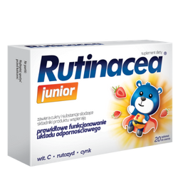 RUTINACEA JUNIOR 20TABLETEK DO SSANIA