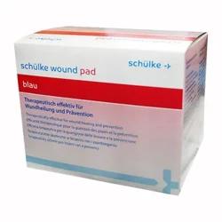 SCHULKE WOUND PAD BLAU, GĄBKI DO CZYSZCZENIA RAN, (NIEBIESKIE) 10SZTUK