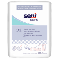 SENI CARE MYJKI NIEPOFOLIOWANE 50SZTUK