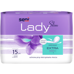 SENI LADY SLIM EXTRA WKŁADKI UROLOGICZNE 15SZTUK