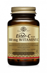 SOLGAR ESTER C-PLUS 500MG VITAMIN C 50KAPSUŁEK