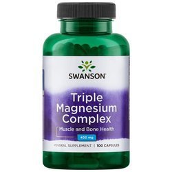 SWANSON TRIPLE MAGNESIUM COMPLEX 100 KAPSUŁEK