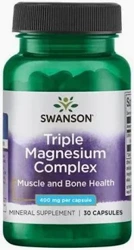 SWANSON TRIPLE MAGNESIUM COMPLEX 30 KAPSUŁEK