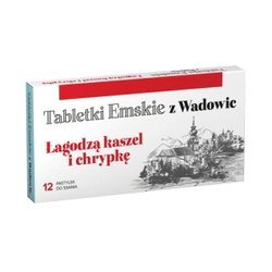 TABLETKI EMSKIE Z WADOWIC 12PASTYLEK DO SSANIA