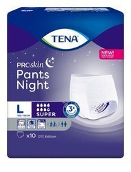 TENA PANTS SUPER NIGHT, ROZMIAR L 10SZTUK