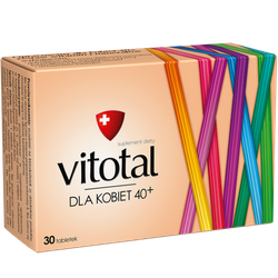 VITOTAL DLA KOBIET 40+ 30TABLETEK