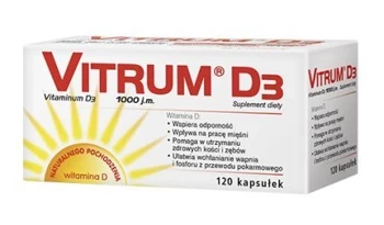 VITRUM D3 1000J.M.120KAPSUŁEK