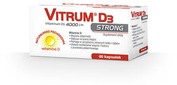 VITRUM D3 STRONG 4000 J.M. 60KAPSUŁEK