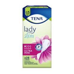 WKŁADKI UROLOGICZNE TENA LADY SLIM ULTRA MINI 28SZTUK