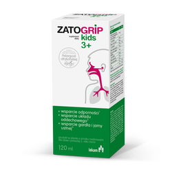 ZATOGRIP KIDS 3+ SYROP 120ML