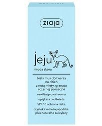 ZIAJA JEJU BIAŁY MUS DO TWARZY SPF10 50ML