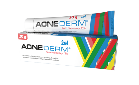 ACNE-DERM ŻEL PRZECIWTRĄDZIKOWY 20G