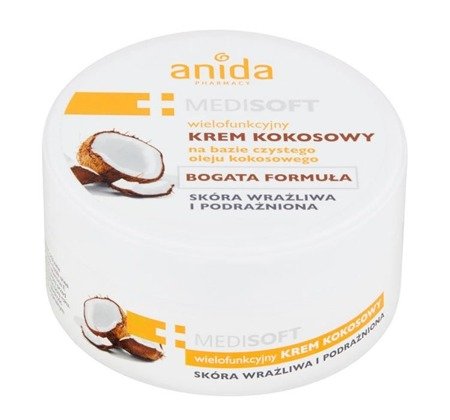 ANIDA MEDISOFT WIELOFUNKCYJNY KREM KOKOSOWY 125ML