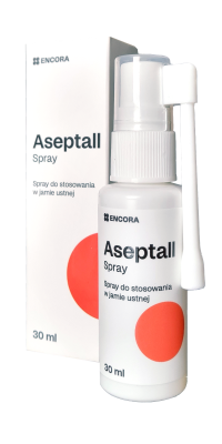 ASEPTALL SPRAY DO JAMY USTNEJ Z CHLORHEKSYDYNĄ 30ML