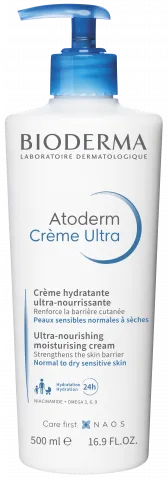 BIODERMA ATODERM CREME ULTRA KREM DO CIAŁA ,BEZZAPACHOWY 500ML