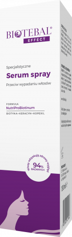 BIOTEBAL EFFECT SERUM SPRAY,WYPADANIE WŁOSÓW 130ML