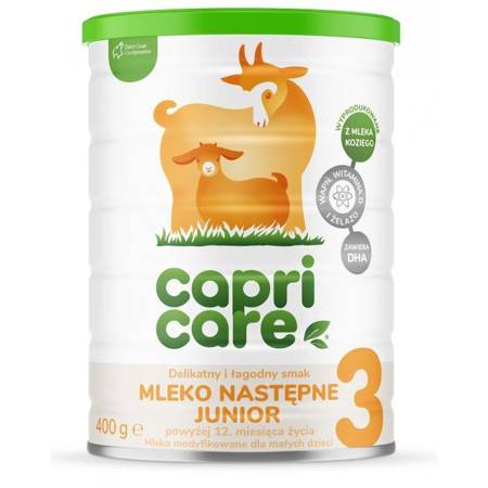 CAPRICARE 3 MLEKO NASTĘPNE, JUNIOR 400G