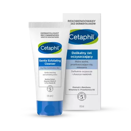 CETAPHIL ŻEL DELIKATNIE OCZYSZCZAJĄCY 178ML