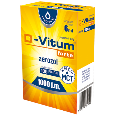 D-VITUM FORTE 1000 J.M. AEROZOL 6ML