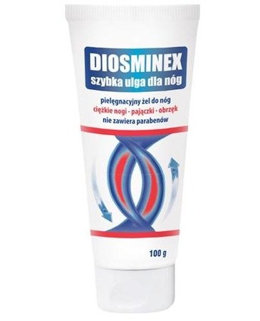 DIOSMINEX SZYBKA ULGA DLA NÓG ŻEL 100G