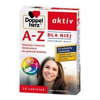 DOPPELHERZ AKTIV A-Z DLA NIEJ 30TABLETEK