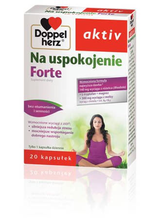 DOPPELHERZ AKTIV NA USPOKOJENIE FORTE 20KAPSUŁEK