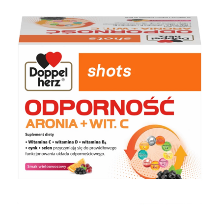 DOPPELHERZ SHOTS ODPORNOŚĆ PŁYN 1SZTUKA A 25ML