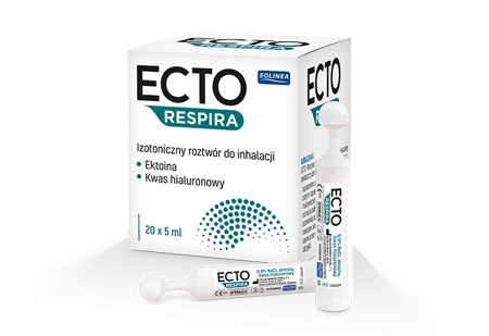 ECTO RESPIRA ROZTWÓR DO INHALACJI 20AMPUŁEK