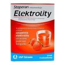 ELEKTROLITY SMAK TRUSKAWKOWY 7SASZETEK