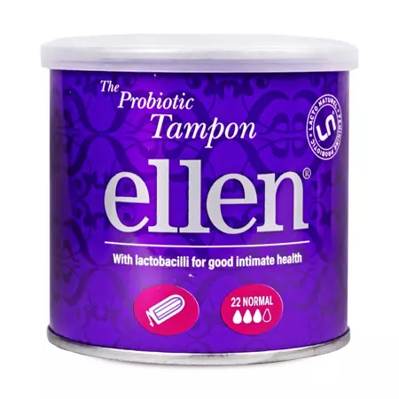 ELLEN TAMPONY PROBIOTYCZNE,NORMAL 22SZTUKI