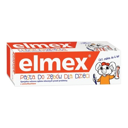 ELMEX PASTA DO ZĘBÓW DLA DZIECI 0-6 LAT 50ML